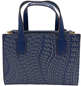 Valentino Samosa Shopping Bag Blu/Grigio