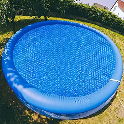 Bâche Bulles Piscine Solaire Couverture De Couverture Solaire Robuste Pour Piscine Ronde - Piscines Creusées Hors Sol Octogonales, Couverture De Sol Ronde De Diamètre, Couverture D’eau Extérieure Inté