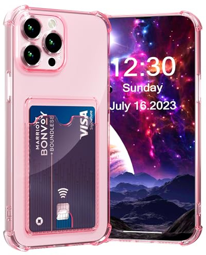 AKABEILA Hülle für iPhone 6S / 6 Schutzhülle mit Kartenfach Transparent Silikon TPU Handyhülle Dünn Weiche Stoßfest Flexibel Handy Tasche Bumper Brieftasche Case Cover 4.7