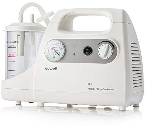 Pompe d'aspiration de mucus portable – Dispositif électrique d'élimination des mucosités pour absorption de liquide visqueux, idéal pour les personnes âgées et les enfants