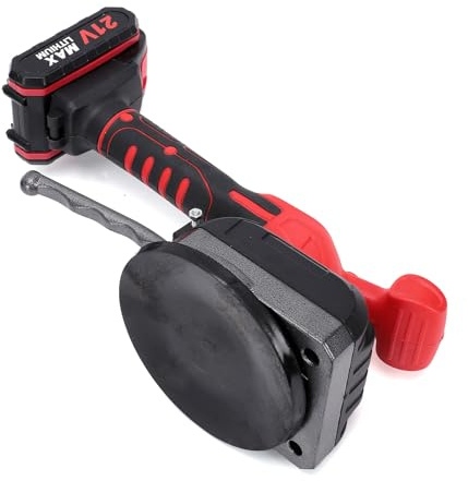 Fafeicy Vibrateur de Carrelage sans Fil 21V, Outil Portatif, Ventouse de 130mm, Réglage de 5 Niveaux, Double Batteries 7500mAh pour la Pose de Carrelage Mural (Prise UE 110‑240 V)