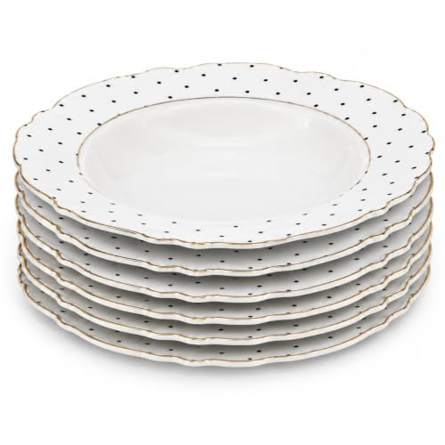 TIENDA EURASIA – Colección de Vajilla y Accesorios de Mesa | Piezas de Servicio y Menaje para Comedor | Cerámica y Acero Inoxidable | Diferentes Modelos y Tamaños (Topos, Plato Sopero)