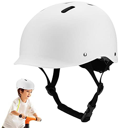 pologmase Casque de Vélo Réglable pour Enfants de 2-14 Ans - Skateboard pour Jeunes Garçons et Filles