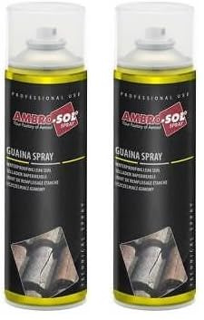 Ambro-Sol - M203B, Spray Wrap, Permite Sellar Agujeros y Grietas, 500ml, 100% Reciclable, Tin Aerosol, Blanco (Paquete de 2)