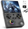 RG40XXV Consola Retro Portatil, pantalla IPS de 4.0 pulgadas iluminación RGB joystick, soporte Keyboy Console 5G WiFi Bluetooth 4.2 y salida HDTV, con 5500+ juegos clásicos y tarjeta 64G, Negro