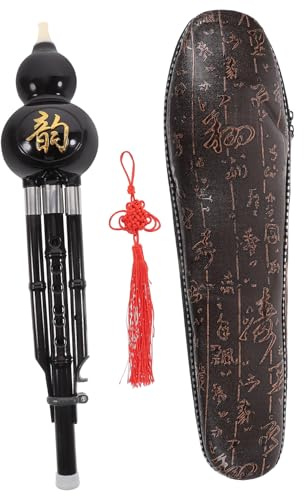 OFFSCH Hulusi für Erwachsene und Kinder Musikinstrument C-ton Portable aus Abs und Kupfernickel Einfach zu Bedienen Traditionelles Chinesisches Instrument Zufällige Farbe
