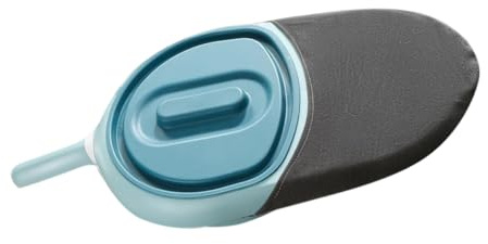 Orinal Tapa de Pp Azul, Portátil y Cómodo para Pacientes | Uso en Casa y Hospital, Diseño Contorneado Ondulado, Fácil de Limpiar, Pensado para Mayores