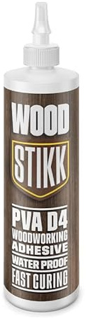 Woodstikk D4 Waterproof PVA Adhesive - 1kg