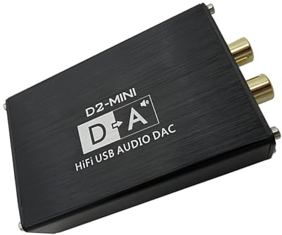 SkyPOOU Premium Metal Body USB Decoders Supports Losslessly Sound For Professional Mixing Universally Computer Compatibility Portable USB Sound Card