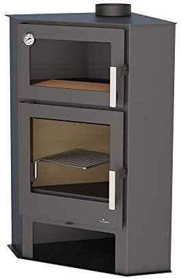 ESTUFA DE LEÑA CON HORNO MODELO LERMA-H