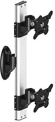 Cotytech Dual VESA Wall Mount Top Down w/Quick Release & Low Profile