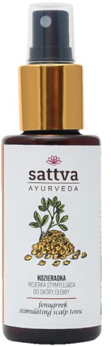 Sattva ayurveda Tonico per capelli e cuoio capelluto Fieno greco 100 ml