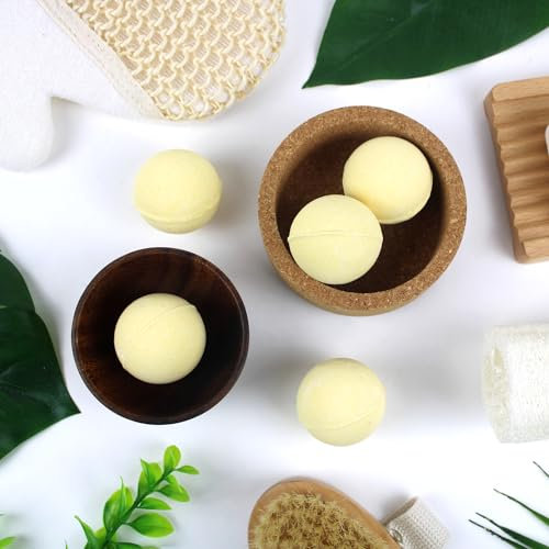 French Tendance - Cofanetto 5 bombe da bagno - 5 x 40 g - Effetto rilassante, momento rilassante - profumo esotico vaniglia - kit bomba bagno in schiuma - regalo donna originale bellezza