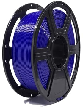 Fachmann 1kg/Roll Elastic TPU 95A Filament 1.75mm Flex 3A Printer Material Black Nature Red Green Blue (Farbe : Elastic Blue)