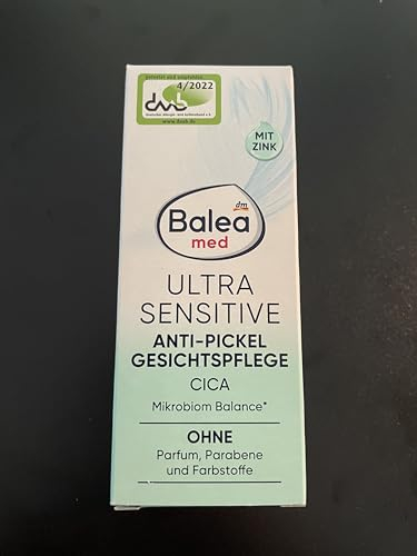 Balea med Anti Pickel Gesichtscreme ultra sensitive, 50 ml