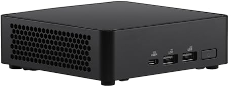 NUC 14 Pro NUC14RVKU7 Mini Ordinateur de Bureau/Mini PC/HTPC 14e génération Processeur Intel Core Ultra 7 155H, GPU Intel Arc, système Barebone, Pas de RAM, SSD, OS