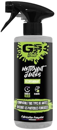 GS27 - Nettoyant Jantes Décontaminant GS27 Moto - Compatible Jantes Sensibles - 500ml