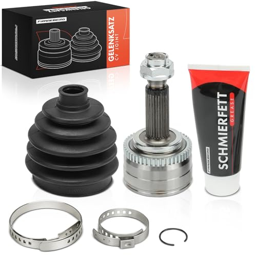 Frankberg Juego de articulación Arbol de transmisión Eje delantero | Compatible con Rio III UB 1.4L 2011-2017 Replace# 495001W500