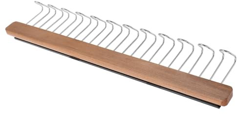 MAGICLULU Multifunktionale Kleiderbügel Aus Holz Für BHS Schals Gürtel Und Unterhemden Ausziehbare Länge Für Einfache Anpassung