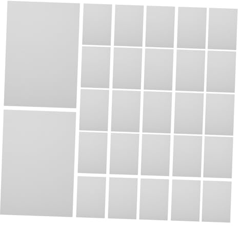 minkissy Feuilles Autocollantes pour Puzzles A4 Mat 50 Pièces Adhésives sans Colle Compatibles Carton Bois Conservation Puzzle Rangement Présent pour Amateurs