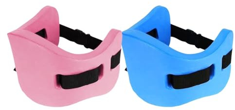 Verstellbarer Schwimmgürtel mit Befestigungsgurten, Pool-Wasser-Schwimmausrüstung, Leichter Eva-Schwimm-Taillengürtel für Übungstraining, Schwimmbad-Sicherheit, Wasser-Aerobic