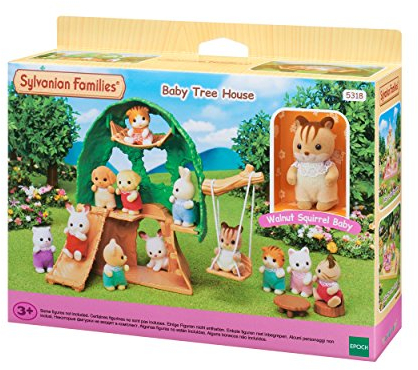 Sylvanian Families 5318 Baby Abenteuer Baumhaus - Puppenhaus Spielset