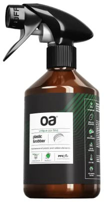 OA Nettoyant Plastique Voiture Interieur et Exterieur CAR PLASTIC&RUBBER (250 ml) I Renovateur Plastique Voiture Interieur I Produit Nettoyage Voiture I Nettoyant Tableau de Bord Voiture I Sans PFC