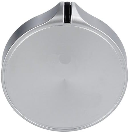 ensipart Knebel zur Programmwahl kompatibel mit SIEMENS 00633391 silberner Drehgriff in Bedienblende für Waschmaschine oder Trockner