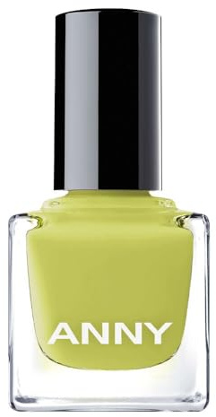 ANNY Nail Polish – Hochwertiger Farb-Nagellack mit langanhaltendem Glanz, splitterresistent und schnelltrocknend, Farbe: Lime Punch - 15 ml