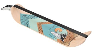 F2 Balance Board Surfline Board Slackline Training 105x27,5cm Neues Modell - Gleichgewichts Trainer für Kinder und Erwachsene, Balance Board Zubehör für Yoga, Faszien, Koordination & Fitnesstraining