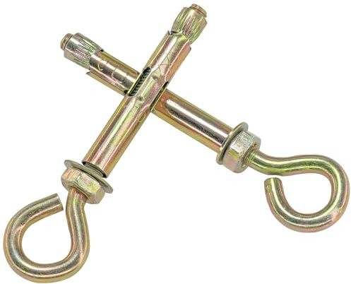 8 PCS Expansion Eye Bolts Heavy Duty Anchor Bolts (M10*80)