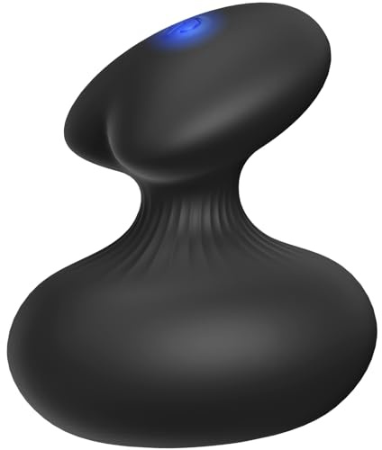 MANFLY Neck Massage Ball, MANFLY Rechargeable Handheld Muscle Massager (Black)