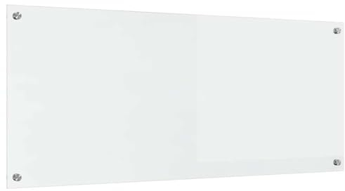 vidaXL Küchenrückwand Transparent 120 x 50 cm Gehärtetes Glas | Hält lang und ist aus gehärtetem Glas, Ideal für die Küche, Modern und bringt Licht in deine Küche
