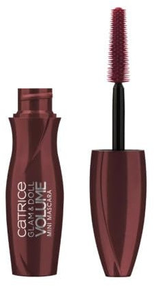 Catrice Mini Mascara ETERNAL RED Glam & Doll Volume, volumizzante, definizione, allungamento, opaca, 5.5 ml