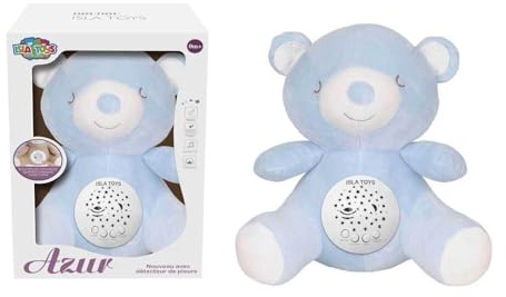 Doudou Ourson Veilleuse Coranique (Bleu - Azur)