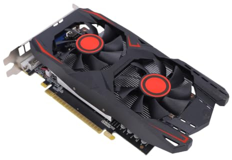 VBESTLIFE Scheda Grafica 550TI da 6 GB, GPU GDDR5 192 Bit, Scheda Video da Gioco PCIE 2.0 16X 783/1566 MHz, Supporto Scheda Grafica per Computer Desktop per DirectX 11