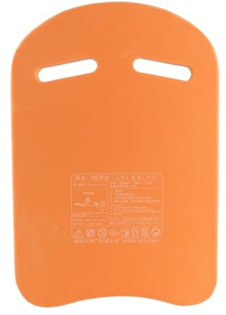 Simkickboard EVA Lättvikt UShape Swim Aid Float Kickboard för vuxna Barn Poolträning (Orange)