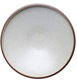 Plato de Pasta Placa De Cena Hecha A Mano Retro, Placa De Ensalada De Postre Redonda Grande, Placa De Porción Delicada Adecuada for Familia Y Restaurante Platos Llanos ( Color : 6 pcs , Size : Large )