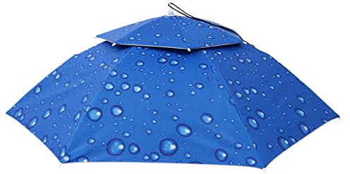 Happyyami Outdoor Regenschirm Mit Schirmkappe Oxford Stoff Und Konstruktion Für Kopf Und Oberkörper Schutz Mit Kordelverschluss