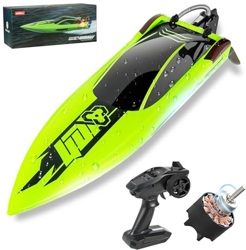 Ulifance UDI018 RC Boot Brushless für Pools und Seen, Groß Ferngesteuertes Boot Grün