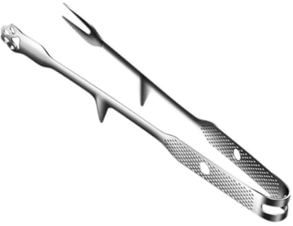 Gralara Grill Tongs Stainless Steel Tweezer Kitchen Tongs for Camping Entertaining Food Parties