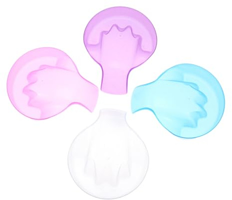FOMIYES 4 Stück Nagelbadeschalen Nagel Einweichschalen Aus Kunststoff Handpflege Für Maniküre Nagellackentferner Zufällige Farben Für Nägel Und Nagelhautpflege