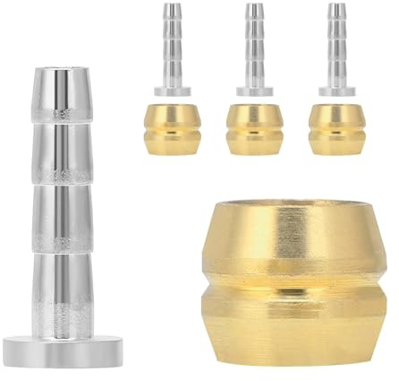 Qrity Kit Olive Freno a Disco Set di 4 Inserti e Pins Compatibili con BH90, per Tubo Flessibile del Freno a Disco Idraulico Tubo