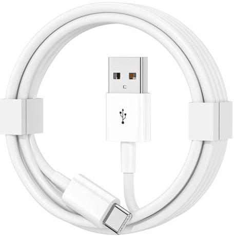 iPhone 17 16 15 Carplay Ladekabel USB A auf USB C Kabel 1M USB C Ladekabel | Kompatibel für iPhone 17/16/15 Pro Max/16 Plus/16 Pro/15 Plus/15 Pro/Air, iPad, Schnellladung für Carplay und Android Auto