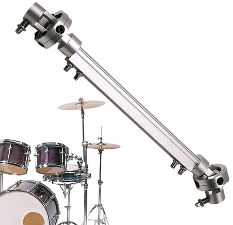 Schlagzeug Pedal Verbinder - Ersatzteil für Musikinstrumente - Legierungs Doppelfußmaschine Antriebswellenstange | Für Live-Musikauftritte und Studioaufnahmen von Schlaginstrumenten