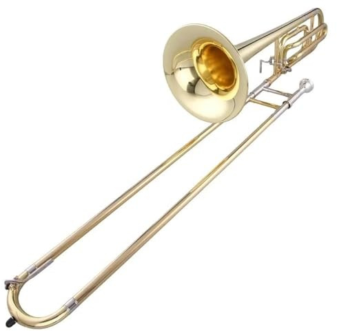 Trombón Profesional Instrumento Musical Con Llave Bb Trombón Tenor Doble