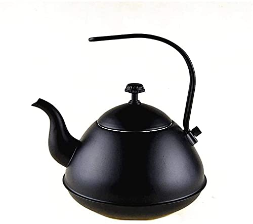 kettle wasserkocher edelstahl wasserkocher klein wasserkocher glas ZHANGZONG Pfeifender Teekessel aus Edelstahl mit Griff, Camping Wandern Picknick BBQ Tee.Geeignete Herde: Gasherd, Induktionsherd.1.5
