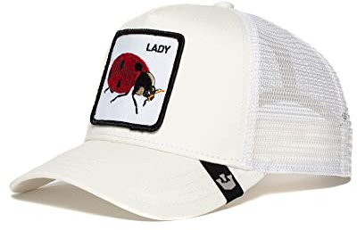 Goorin Bros. The Farm A-Frame Trucker-Kappe, Ivory Lady Bug, Einheitsgröße
