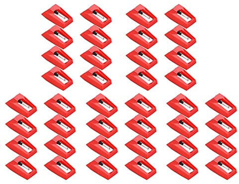 40 Stück Plattenspieler-Nadeln für Plattenspieler, -Ersatznadel für Plattenspieler