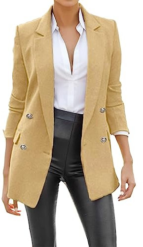 LAOSU Tailleurs Femme Chic Et Elegant Blazer,Blazer Lilas Femme,Blazer Officier Femme,Blazer Jersey Femme,Blazer Noir Oversize,Blazer Velours Vert,Blazer Femme Court